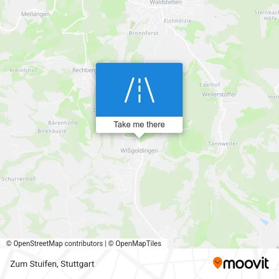 Карта Zum Stuifen