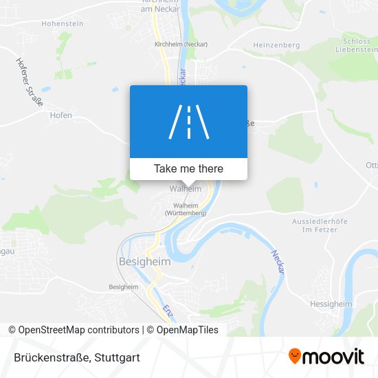 Brückenstraße map