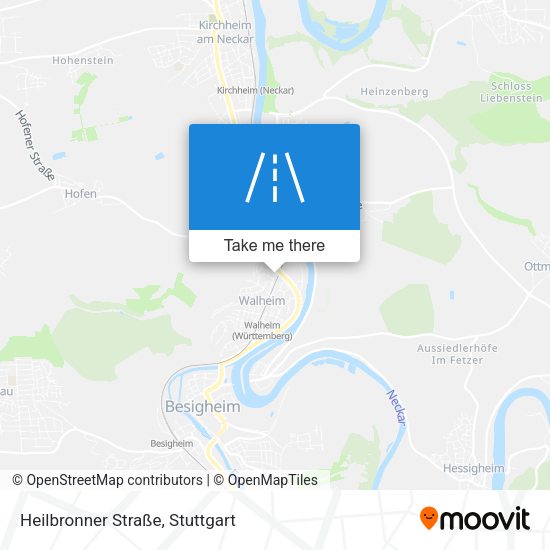 Heilbronner Straße map
