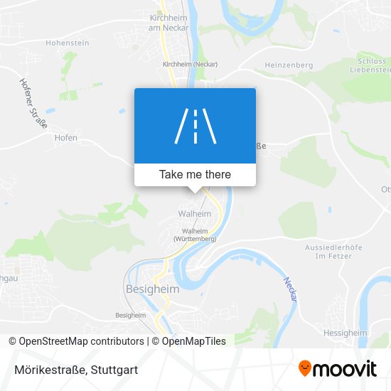 Mörikestraße map