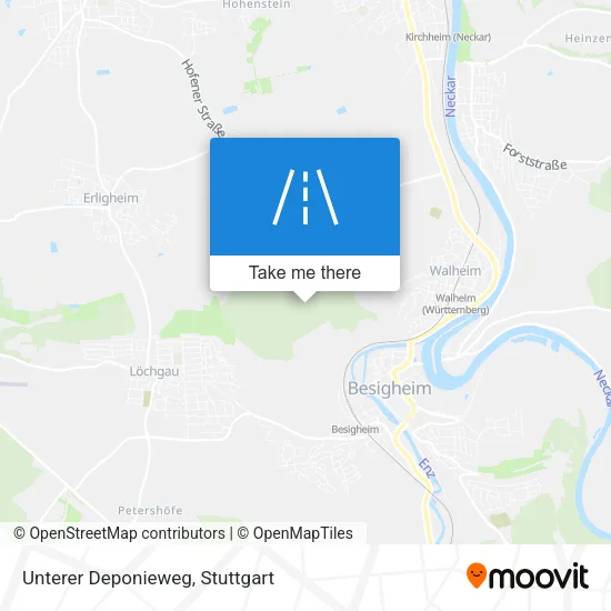 Карта Unterer Deponieweg