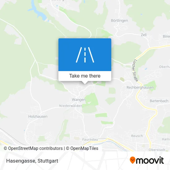 Карта Hasengasse