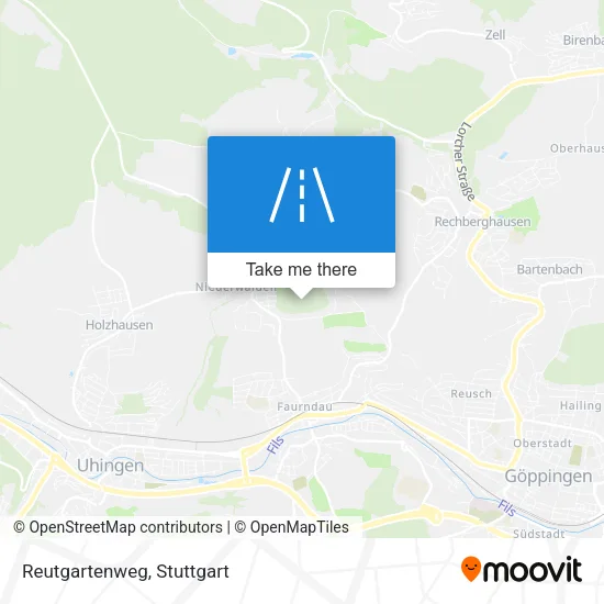 Карта Reutgartenweg