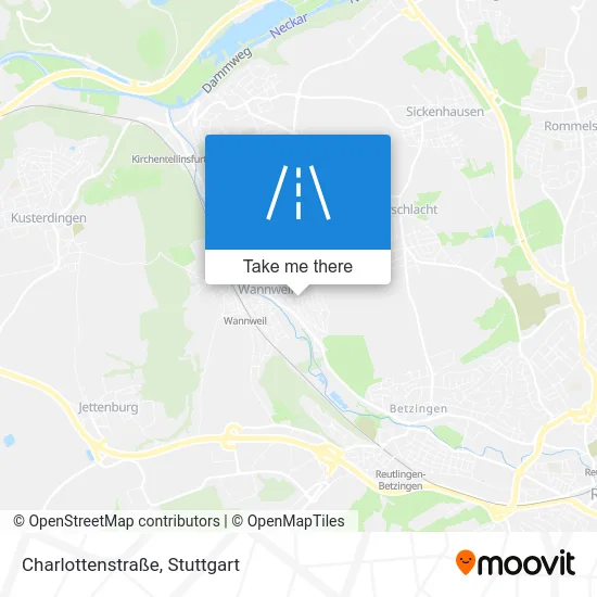 Карта Charlottenstraße