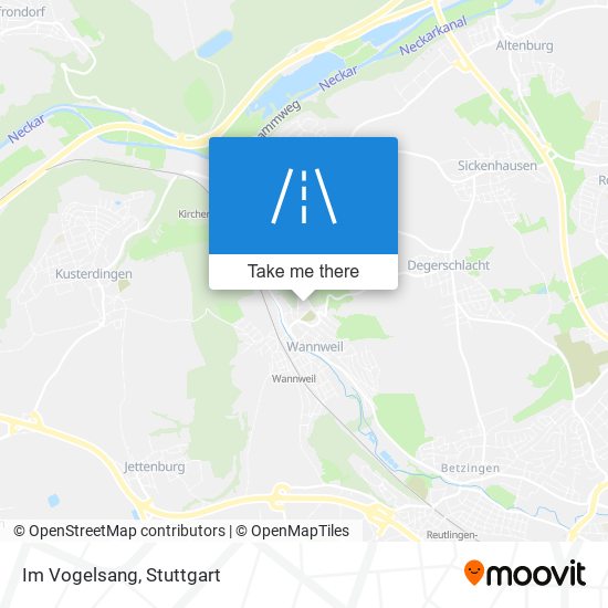 Im Vogelsang map