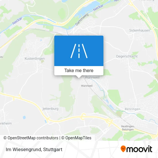 Карта Im Wiesengrund