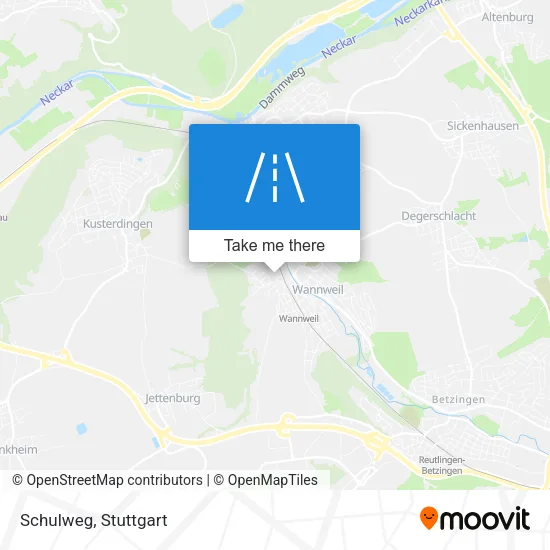 Карта Schulweg