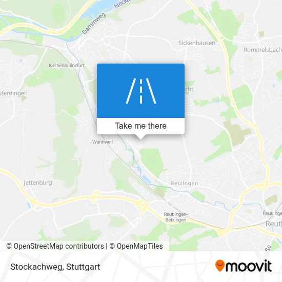 Stockachweg map