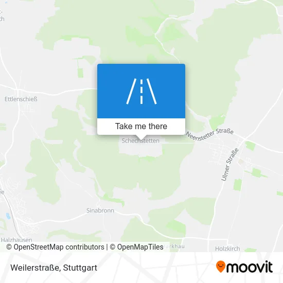 Карта Weilerstraße