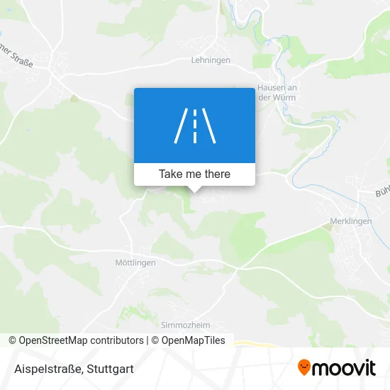 Карта Aispelstraße