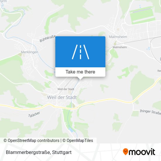 Blammerbergstraße map