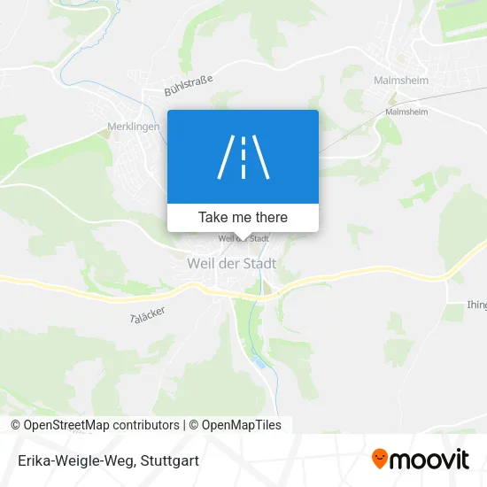 Карта Erika-Weigle-Weg