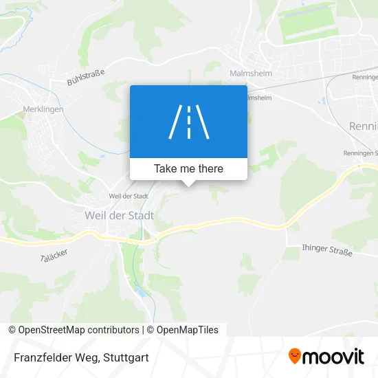Карта Franzfelder Weg