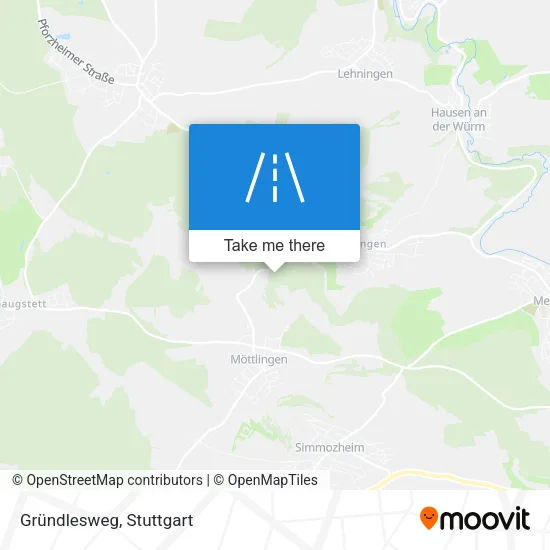 Карта Gründlesweg