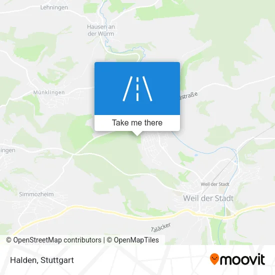 Halden map