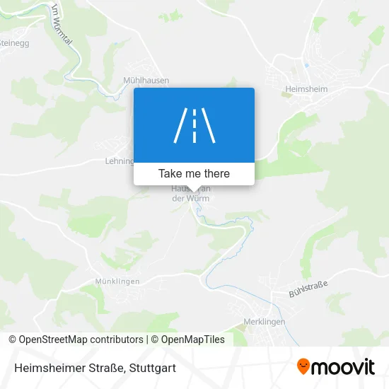 Карта Heimsheimer Straße