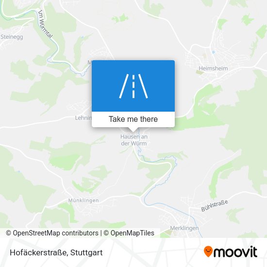 Hofäckerstraße map