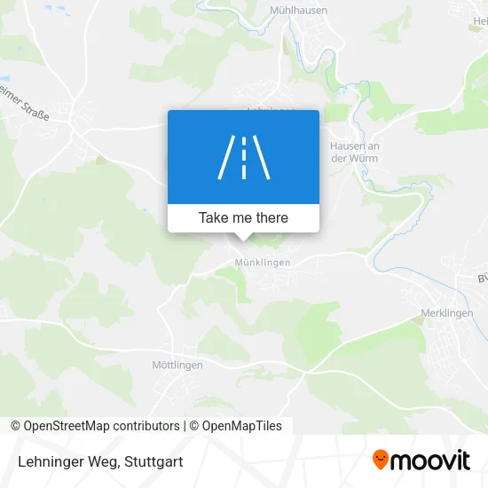 Карта Lehninger Weg