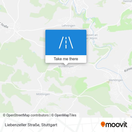 Liebenzeller Straße map