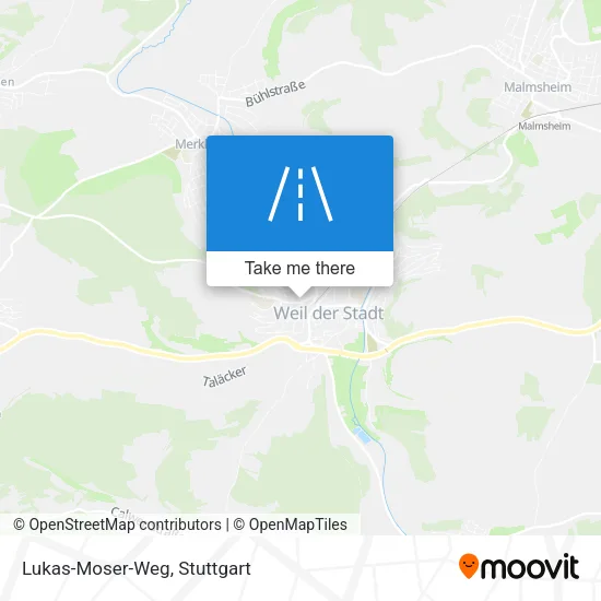 Lukas-Moser-Weg map