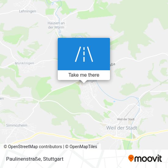 Paulinenstraße map