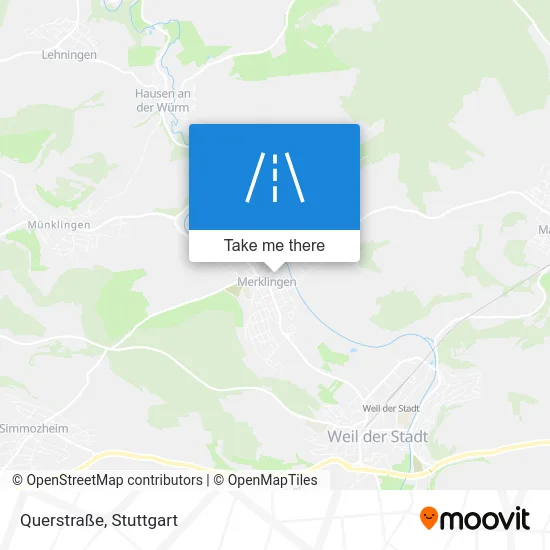 Карта Querstraße