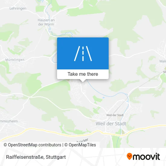 Raiffeisenstraße map