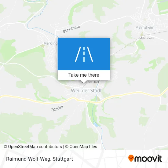 Карта Raimund-Wolf-Weg