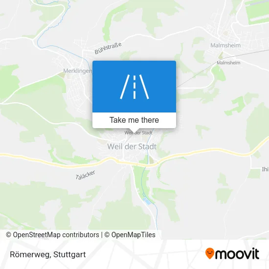 Карта Römerweg