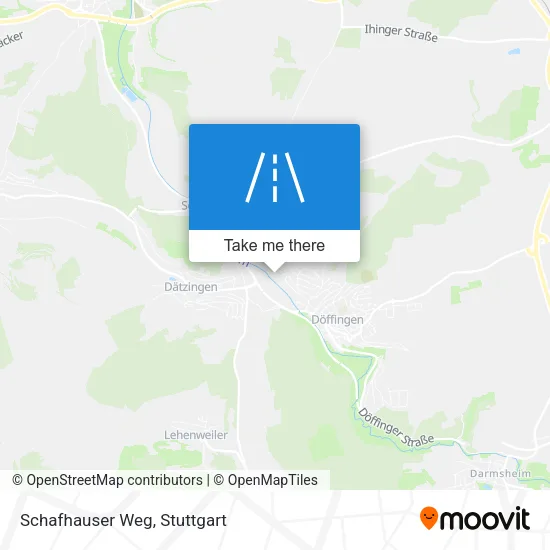 Карта Schafhauser Weg