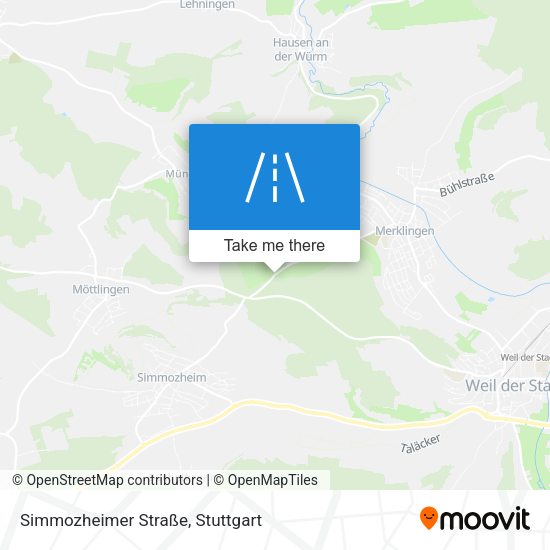 Simmozheimer Straße map