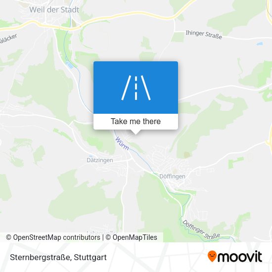 Sternbergstraße map