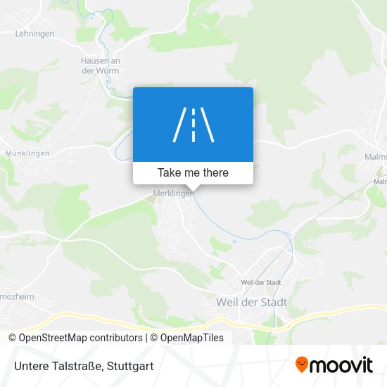 Untere Talstraße map