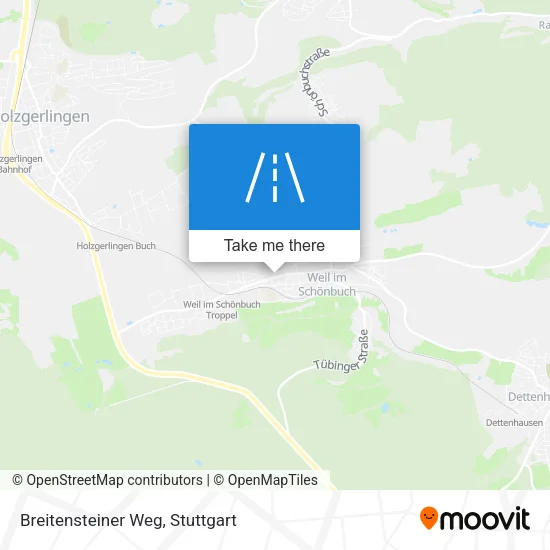 Карта Breitensteiner Weg