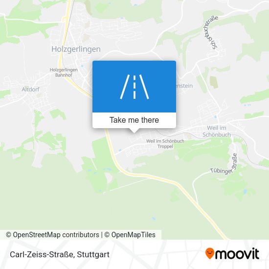Carl-Zeiss-Straße map