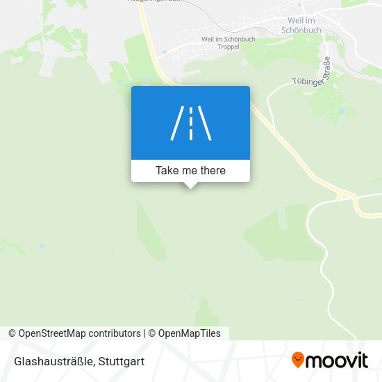 Glashausträßle map