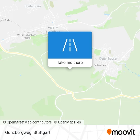 Карта Gunzbergweg