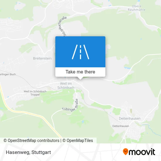 Hasenweg map