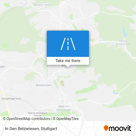 In Den Belzwiesen map