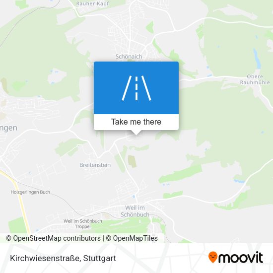 Kirchwiesenstraße map