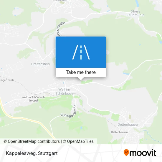 Карта Käppelesweg