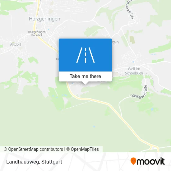 Карта Landhausweg