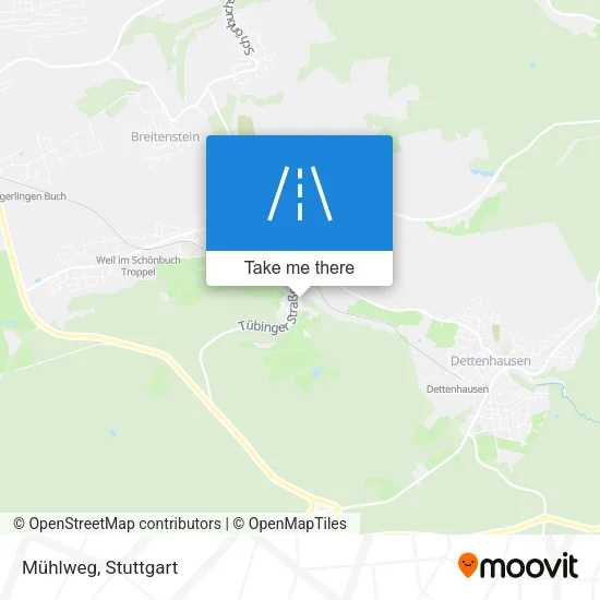 Карта Mühlweg