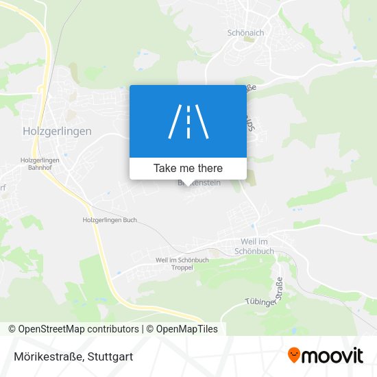 Mörikestraße map