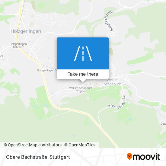 Obere Bachstraße map
