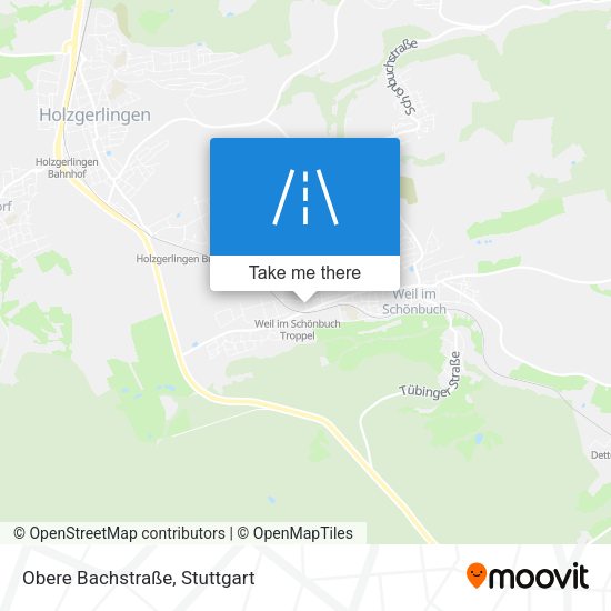 Obere Bachstraße map