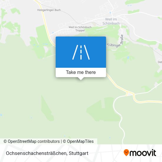Ochsenschachensträßchen map
