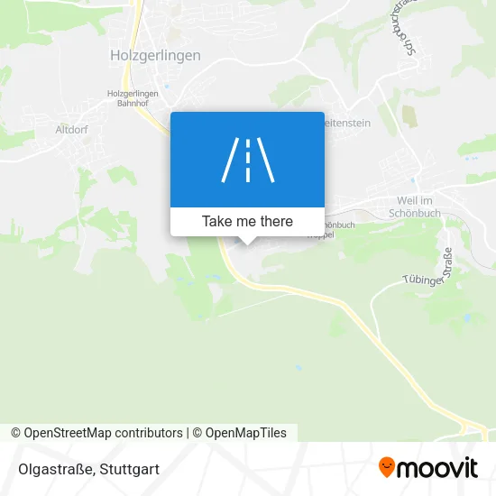 Olgastraße map