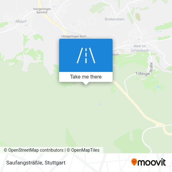 Saufangsträßle map