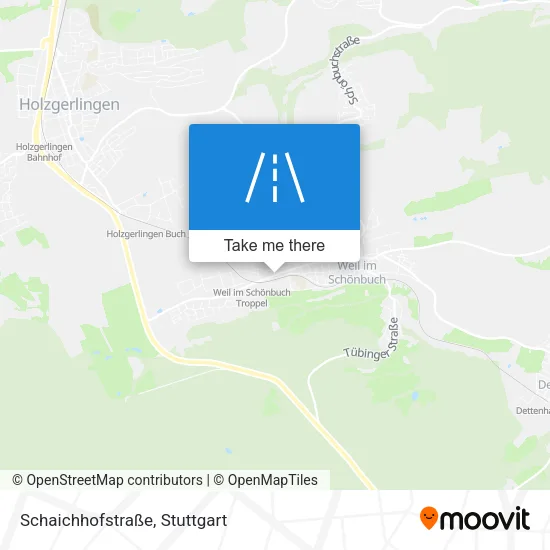 Карта Schaichhofstraße
